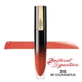 thumbnail image 3 of Lápiz labial L'Oreal Paris Brilliant Signature Shiny Be Courageous, 3 of 9