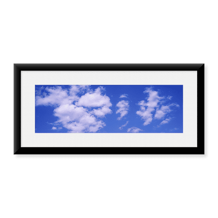 Framed Art Print, Clouds Marion County IL USA by Panoramic Images, 25-7/8" x 9-7/8"