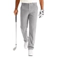 thumbnail image 2 of Dresfit Mens Dress Pants Baggy Big and Tall Golf Sweatpants 2026 Casual Lounge Uncuffed Bussiness Trousers Loose Chinos Sweat Pants Light Gray L, 2 of 8