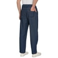 thumbnail image 7 of Turtle Bay New York Men's Elastic Waist Comfort Fit Pull-On Jeans in Denim (Plus Sizes), 7 of 7