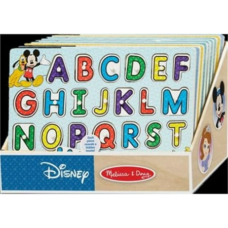 Peg Puzzles Toys - Disney Peg Puzzle Asst In Disp, PartNo 7468, by Melissa & Doug,Llc, Toys, Puzzle