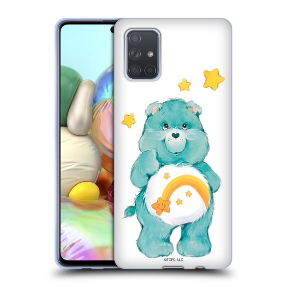 Head Case Designs Officially Licensed Care Bears Classic Wish Soft Gel Case Compatible with Samsung Galaxy A71 (2019)