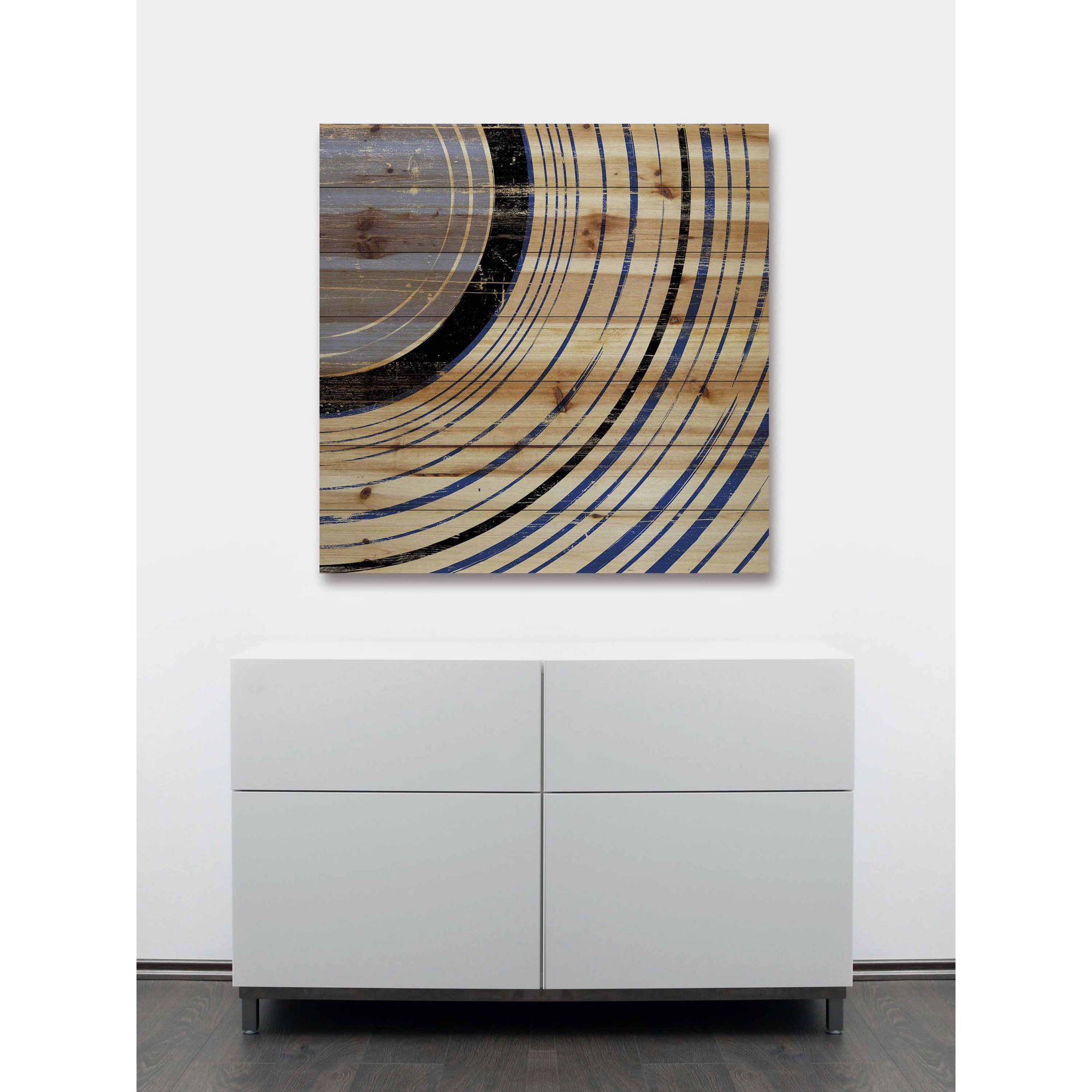 Marmont Hill - "Side Section" Painting Print on Natural Pine Wood