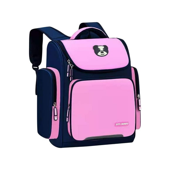 Seasonal Savings, Elementary School Backpack Large Capacity Polyester Nylon School Bag For Kids,PENDANE,D