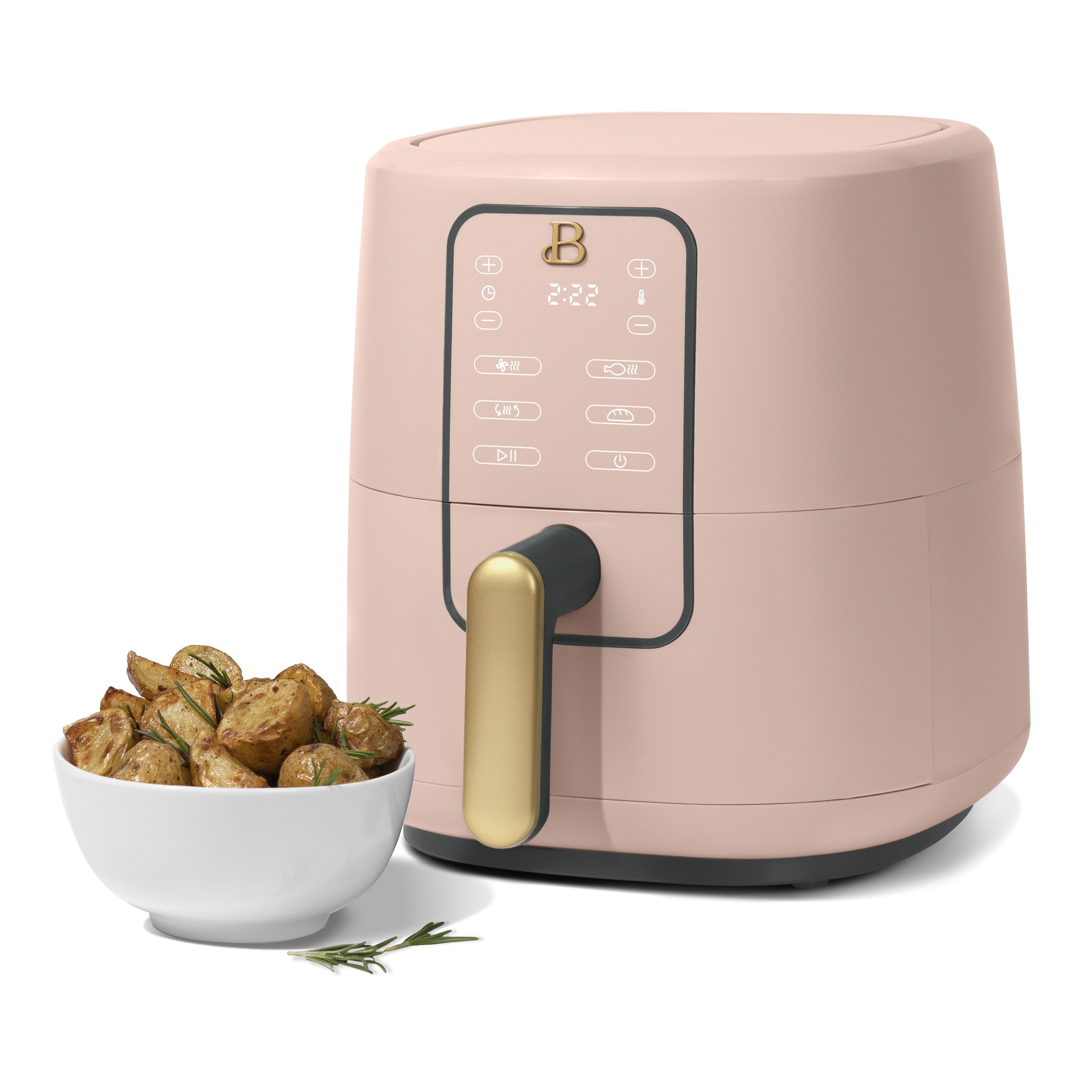 Beautiful 3Qt Air Fryer with TurboCrisp Technology by Drew Barrymore