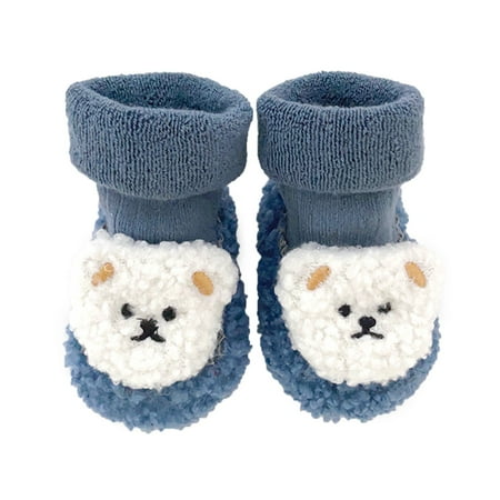 

Youmylove Baby Winter Shoes Floor Thickened In Autumn Winter Children Cartoon Dispensing Baby Socks Shoes Cute Footwear