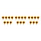 thumbnail image 4 of Ramo de Girasoles Artificiales Wosthever 7 Uds Oro, 4 of 6