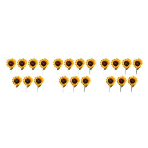 Ramo de flores artificiales Bewildely 7 Uds. girasoles