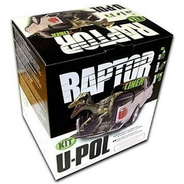 U-POL 4801 Raptor 1 Liter Black Urethane Spray-On Truck Bed Liner Kit