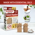 RIDDEX® Home Free Rodent Repellent Keep Mice Away with Natural