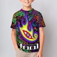 thumbnail image 2 of Tool Band Kid Shirts Unisex Casual Tops 3D Print Graphic Tees Short Sleeve T Shirts for Boys Girls 120CM, 2 of 8