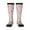 2 Black-1, variant on Hello Summer With Gnome Print Thigh High Socks Extra Long Stretchy Sock Women Over Knee High Opaque Stocking Daily Wear