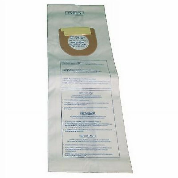 Hoover Type Z Vacuum Bags Micro Lined Allergen Power Drive Auto Drive Dimension [63 Allergen Bags]