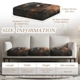 thumbnail image 4 of Xoenoiee Bear Forest Pattern Couch Cushion Covers for Pets Kids, Elastic Sofa Seat Slipcovers Sets Couches Furniture Protector for Sectional Armchair Loveseat, Machine Washable, 4 of 7
