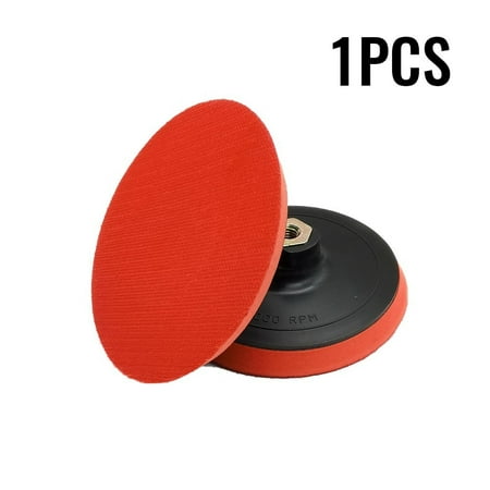 

Hook & Loop 125mm Thread M14 Polished Plate For Angle Grinder Polisher Discs