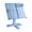 Color:Blue, variant on Multi Angle Books Rest NonSlip Base Foldable Desktop Organizer For Study Workspaces Efficiency
