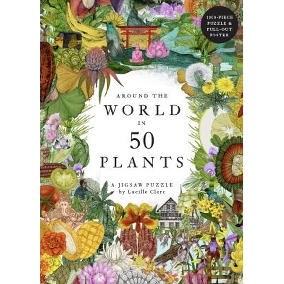 Around the World in 50 Plants 1000 Piece Puzzle: A 1000-Piece Jigsaw Puzzle (Other)