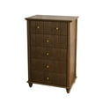 thumbnail image 6 of Fluted 5 Drawer Dresser , 45 Inch Tall Chest of Drawers for Bedroom and Living Room, 6 of 10