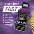 thumbnail image 5 of 5-hour ENERGY Shot, Extra Strength, Grape, 1.93 Ounce, 12 Count, 5 of 6