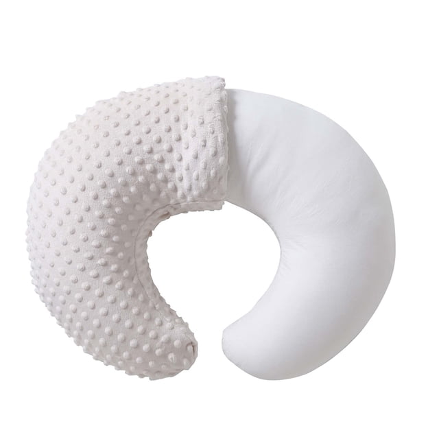 Almohada de lactancia QUENESS 60 x 50 x 19 cm beige con funda suave
