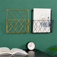 thumbnail image 5 of Wall Mounted Bookshelf Door Hanging Organizers Wall Magazine Book Shelves Hanging Wall Files Wire Wa, 5 of 5