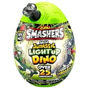 ZURU Smashers Series 1 Light Up Dino Black MEGA Mystery Egg (Over 25 Surprises!)