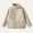Beige, variant on Abtuhar Boys and Girls Fall Winter Casual Outerwear and Jackets Solid Thick Fleece Zip‑up Coat with Side Pockets for 3‑15 Years
