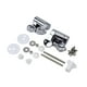 thumbnail image 1 of Accesorios de tapa de tapa del inodoro Aleación de zinc Instalación fácil Inside el asiento del asiento del asiento del inodoro para baños, 1 of 9