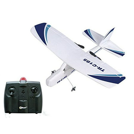 Top Race Cessna C185 Electric 2 Ch Infrared Remote Control RC Airplane RTF (Colors
