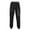 Black, variant on qolati Women Fleece Jogger Sweatpants Drawstring High Waist Sporty Gym Lounge Yoga Pant Casual Loose Athletic Workout Cinched Bottom Pants