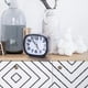 thumbnail image 1 of Reloj despertador , decoración de dormitorio, escritorio, oficina silenciosa, con , estudio, relojes sin tictac Negro Colco Despertador, 1 of 7
