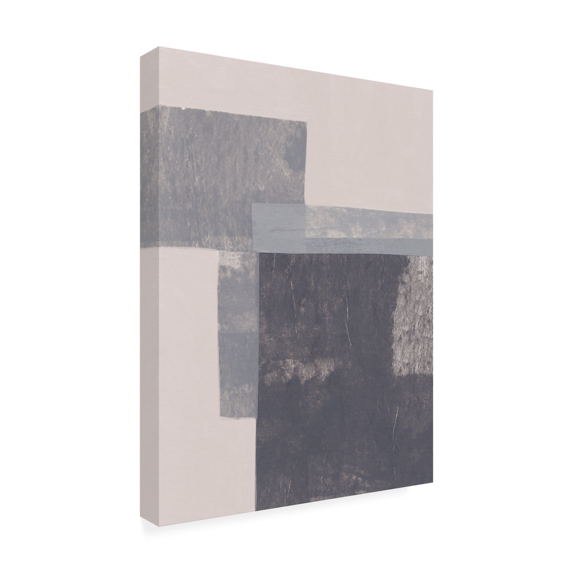 Trademark Fine Art Alisa Galitsyna Gray Blocks 2 Canvas Wall Art
