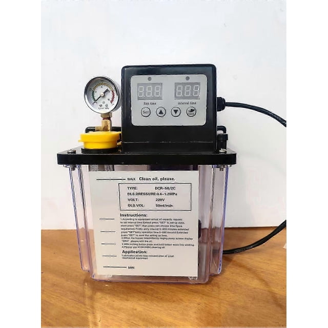2l Lubricating Oil Pump Automatic Lubricating Oil Pump Electronetic Lubrication Pump Lubricator