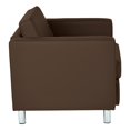 thumbnail image 2 of Fauteuil Pacific en Tissu Vinyle Brun Dillon Java, 2 of 4