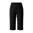 thumbnail image 6 of REDARER Womens High Waist Crossover Yoga Biker Shorts with Side Pockets for Workout,XXL, 6 of 6