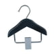 thumbnail image 2 of Perchero para ropa de mascotas con clip de metal, estante de exhibición de madera, elegante perchero para ropa pequeña Negro, 2 of 9