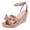 Pink, variant on Vedolay Summer Sandal Sandals for Women Summer Elastic Ankle Strap Flip Flops Casual Bohemian Beach Thong Sandals Shoes,Pink 6.5