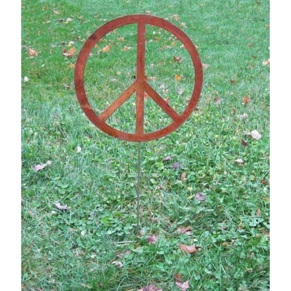 Outdoor Peace Sign or Wall Art
