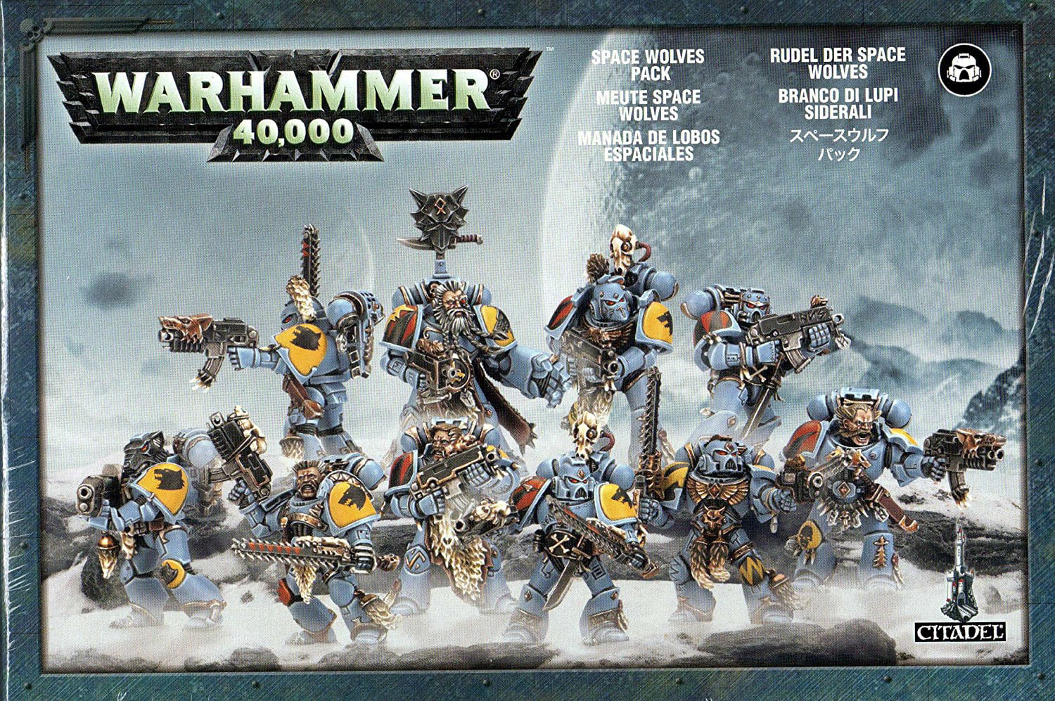 Warhammer 40K Space Wolves Wolf Pack TORSO x 5 