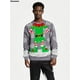 thumbnail image 2 of Sudadera navideña fea para hombre y mujer, suéter navideño con estampado de copos de nieve y duende navideño en 3D, jersey para parejas, jersey para fiestas navideñas, 2 of 5
