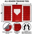 thumbnail image 6 of GoSports Baseball and Softball Hitting Mat with Batting Stance Alignment Guide - 6 x 4 ft, 6 of 7