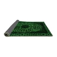 thumbnail image 2 of Ahgly Company Indoor Rectangle Abstract Green Modern Area Rugs, 7' x 10', 2 of 4
