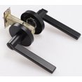 thumbnail image 5 of Cerradura de palanca para puerta de entrada resistente de color negro mate con llave, pomo para puerta de privacidad, cerradura universal para puerta de dormitorio, cerradura de tres palancas, 5 of 5