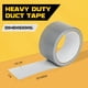 thumbnail image 2 of Cinta adhesiva SIKEDEPRO, 5 rollos, 5 cm x 27 m, plateada, impermeable, 2 of 7