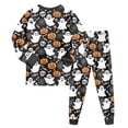 thumbnail image 5 of Leey-World Little Girl Pajamas Boys & Girls Halloween PJS 18M-12Y Soft Breathable Comfortable Toddler Boys Girls Halloween Pajamas Tagless, Snug Fit Pajamas Great for Gift Giving, 5 of 9