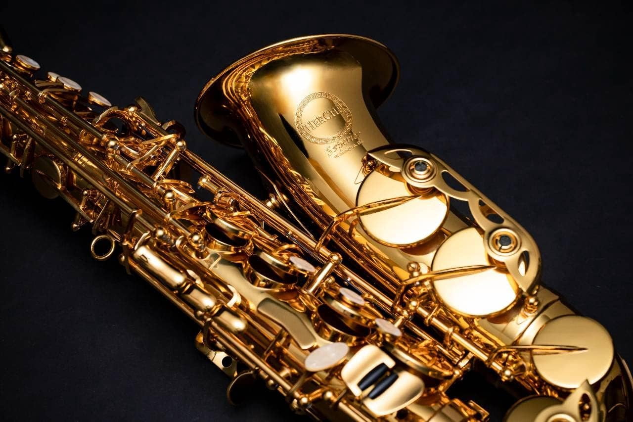 Saxophone Herche Superior Alto Saxophone X3 | High F# Key | Educator Approved & Service Plan