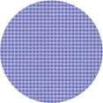 thumbnail image 1 of Ahgly Company Machine Washable Indoor Square Transitional Slate Blue Area Rugs, 3' Square, 1 of 7