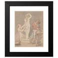 thumbnail image 2 of Thomas Rowlandson 20x24 Black Modern Framed Museum Art Print Titled - The Bath (1782-1800), 2 of 5
