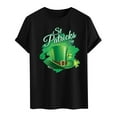 thumbnail image 5 of Njagoc3 Mens Summer Short Sleeve T-Shirt, Crew Neck, St. Patrick's Day Print, Soft and Comfortable Fabric, Casual Style, Perfect for Daily Wear and Holiday Celebrations, 5 of 6