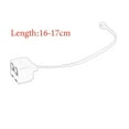 thumbnail image 3 of RJ11 6P4C Male to 2 Ports 6P4C Female Socket Phone Line Splitter Adapter, 3 of 7